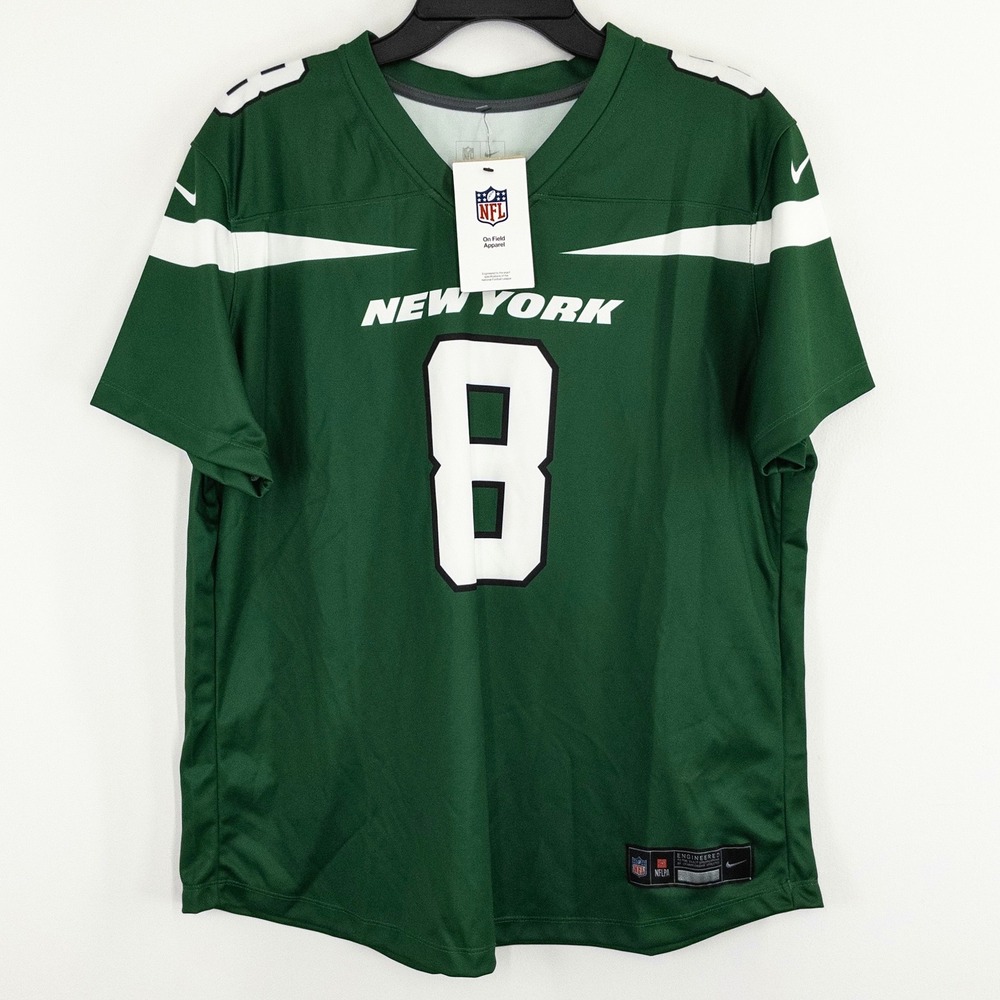 NEW Nike Aaron Rodgers 8 New York Jets Dri-FIT Game Jersey Women's XL NWT NFL